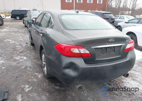 2012 Infiniti M37X z USA, uszkodzony, nr VIN JN1BY1AR0CM390005